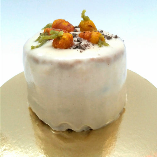 Gateau cru à la carotte, carrot cake cru | Mademoiselle Truffe & compagnie