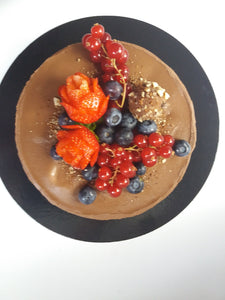 GATEAU " DOUCEUR DE CHOCOLAT & FRUITS ROUGES"