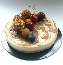 Charger l&#39;image dans la galerie, Gateau marbré vanille chocolat, sans sucre raffiné, vegan |Mademoiselle truffe
