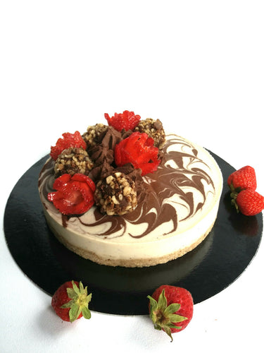 Gateau cru à base de cajou, vegan, sans sucre raffiné|Mademoiselle Truffe