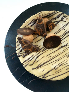 Gateau cru vegan sans sucre raffiné, sans gluten. Gateau 