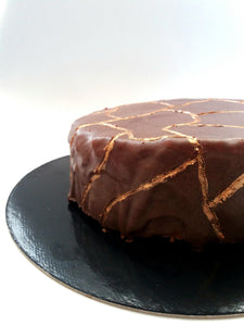 Gateau cru vegan sans sucre raffiné "Kintsugi"