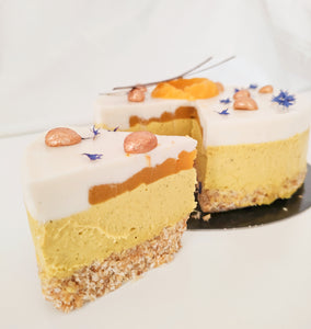 Pina colada vegan insert mangue. Sans sucre, sans lactose, sans gluten. Mademoiselle Truffe